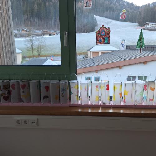 gebastelte LED-Laternen