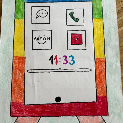 Zeichnung eines Kindes - Foto 1