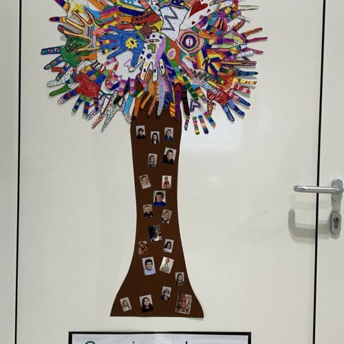 Türeingangsgestaltung 2. Klasse