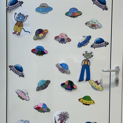 Türeingangsgestaltung - 1. Klasse