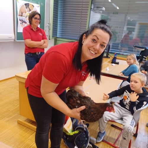 Bildergalerie Bäuerinnen in Schule Fotos in der Klasse Foto 3