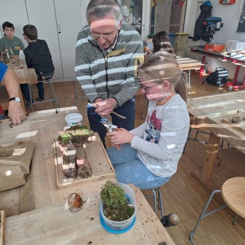 eine Krippe entsteht Bild 4