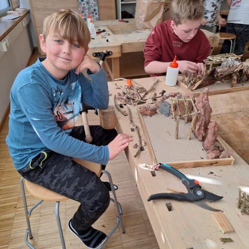 eine Krippe entsteht Bild 6