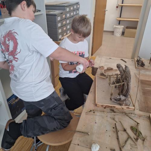 eine Krippe entsteht Bild 5