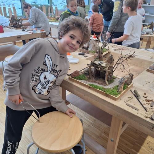 eine Krippe entsteht Bild 8