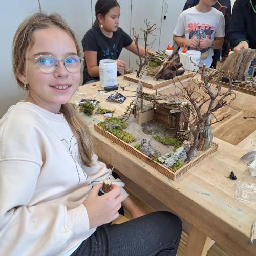 eine Krippe entsteht Bild 9