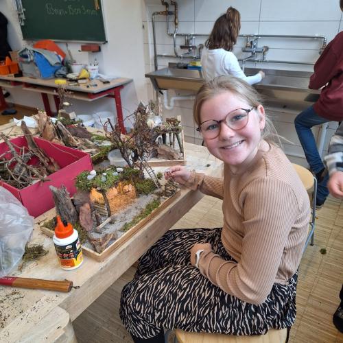 eine Krippe entsteht Bild 11