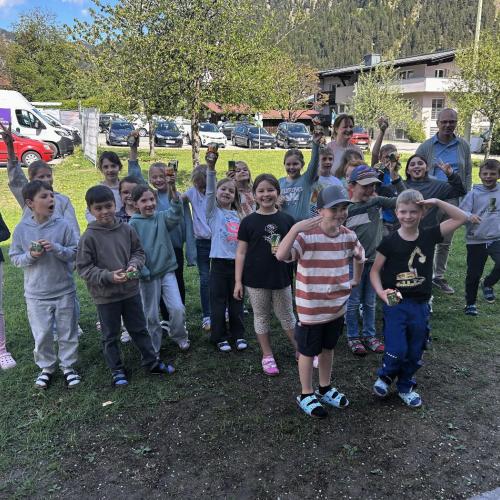 Gruppenfoto mit der 2. Klasse