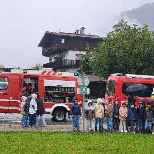 Brandschutzübung Rettung über Leiter Foto 4