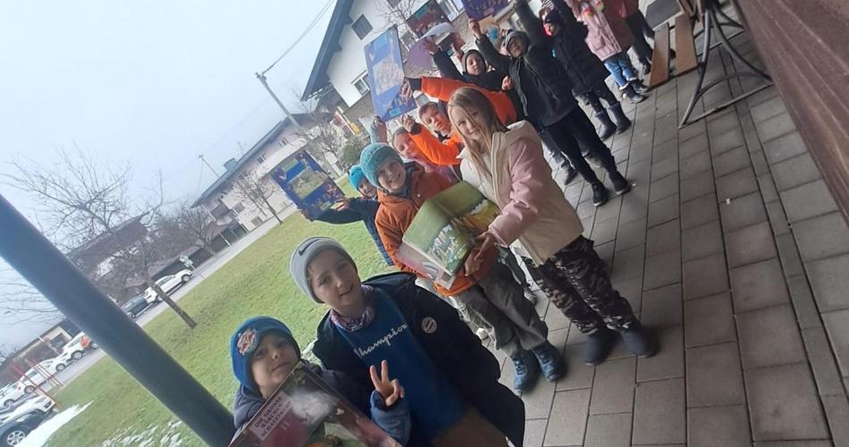 unterwegs in den Kindergarten