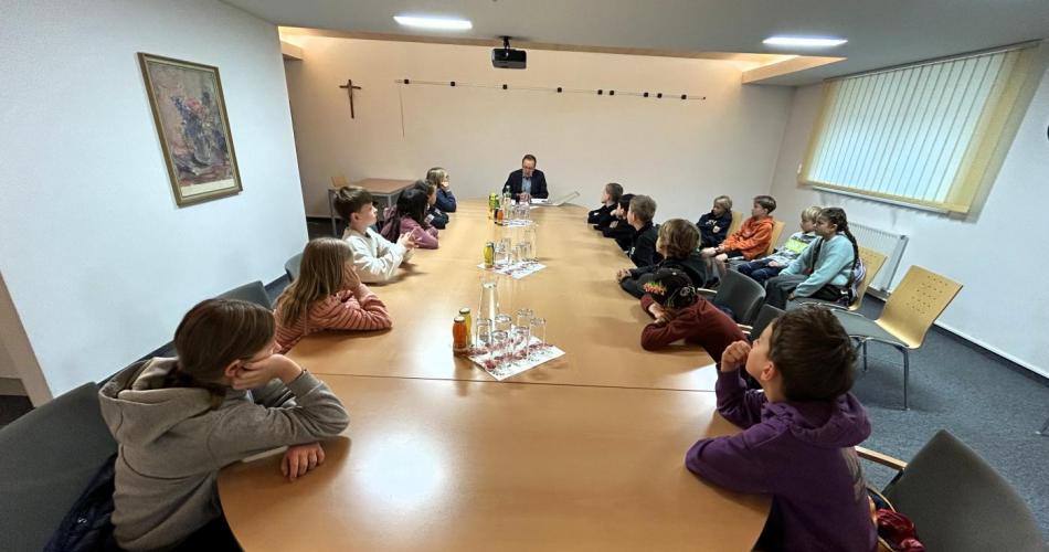 zu Gast bei Bürgermeister Georg Hochfilzer